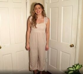 How to Easily Turn an Old Bridesmaid Dress Into a Jumpsuit