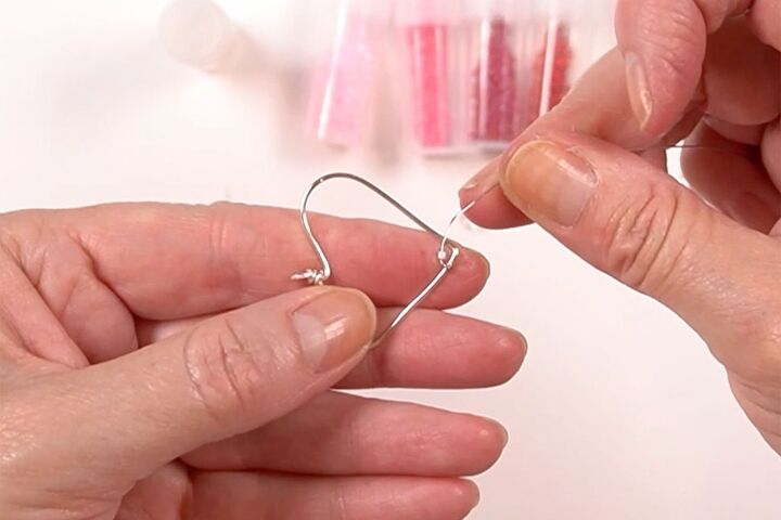 how to make valentine s day heart earrings