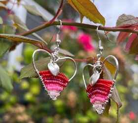 How to Make Valentine's Day Heart Earrings