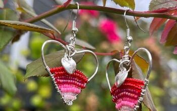 How to Make Valentine's Day Heart Earrings