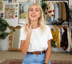 how to put together an outfit a styling 101 guide for beginners, How to accessorize a simple jeans and tee outfit