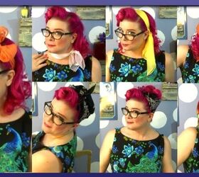 How to Tie a Vintage Hair Scarf in 7 Different Ways