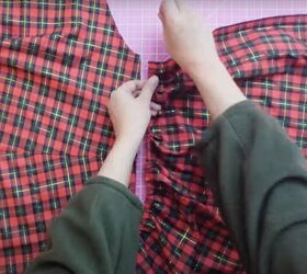 how to sew a puff sleeve top step by step using a free pattern, Pulling the thread to create gathers