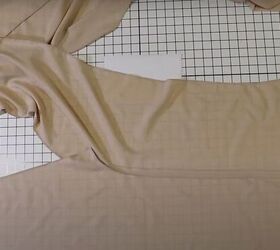 how to make your own jumpsuit from scratch pattern sewing tutorial, Placing the front and back pieces right sides together