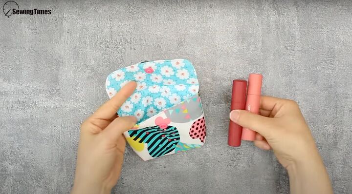 how to make a snap purse pouch in 8 simple steps, DIY mini snap purse