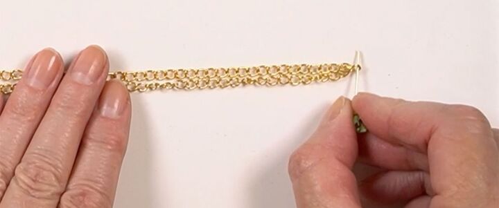 how to make a dainty drop necklace