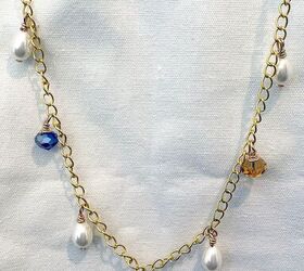 How to Make a Dainty Drop Necklace