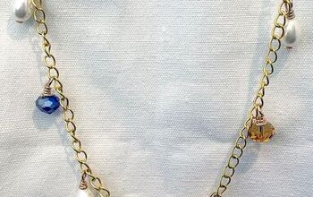 How to Make a Dainty Drop Necklace