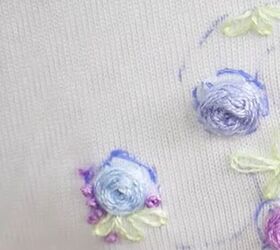 How to Embroider a Custom TShirt Using 4 Easy Embroidery Stitches