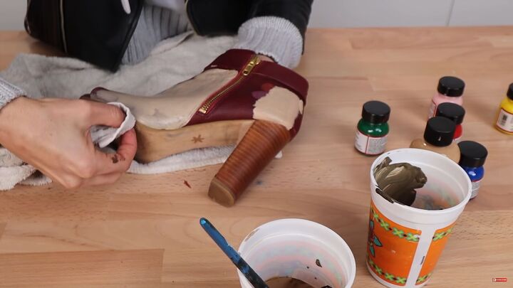 how to paint boots make diy shoe clips 2 ways to upgrade your shoes, How to paint boots