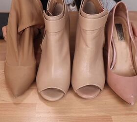 how to paint boots make diy shoe clips 2 ways to upgrade your shoes, How to get the perfect shade of nude leather paint