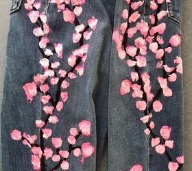 cherry blossom jeans