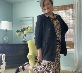 3 ways to style cheetah spring dress from h m