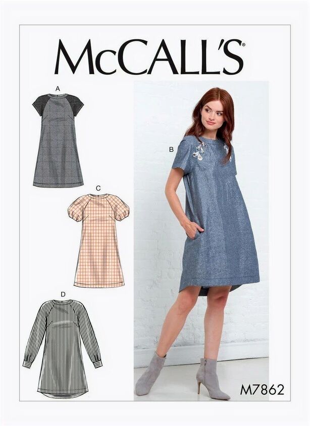 mccalls 7862 an a line dress to welcome in spring