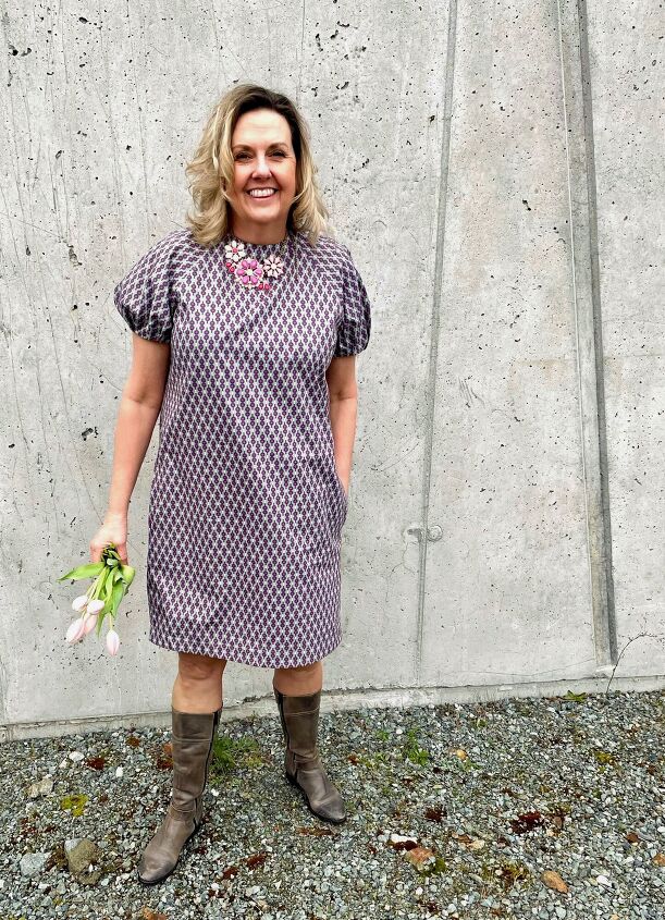McCalls 7862: An A-line Dress to Welcome in Spring | Upstyle McCalls 7862: An A-line Dress to Welcome in Spring | Upstyle