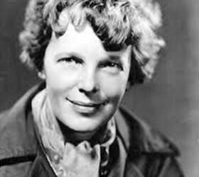 how to tie an ascot scarf in 3 different stylish ways, Amelia Earhart wearing an ascot scarf