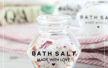 Unique Mother’s Day Gift Ideas: DIY Bath Salts and Customized Jar