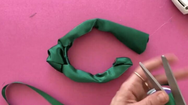 diy beaded fabric knotted headband