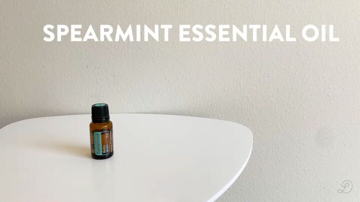 how to make easy diy mouthwash with all natural ingredients, Spearmint essential oil