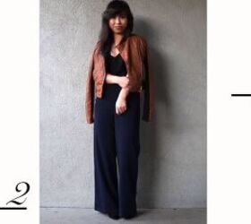 how to make a lace top with lining a step by step tutorial, DIY lace top with high waisted pants