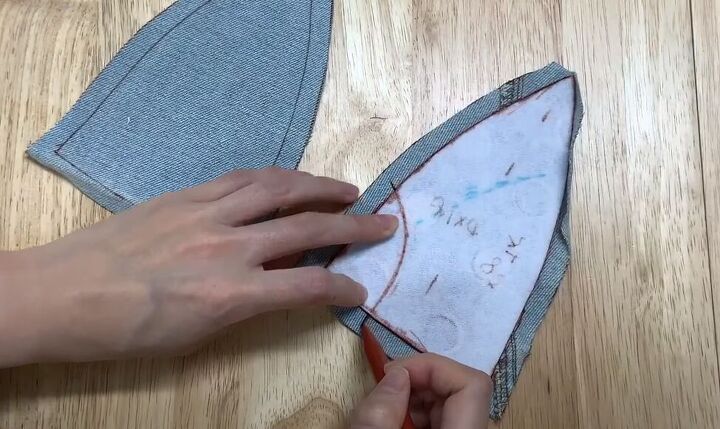 How to Make a Baseball Cap Out of an Old Pair of Denim Jeans | Upstyle