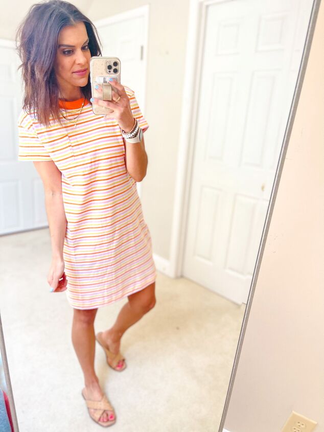 how to style a t shirt dress
