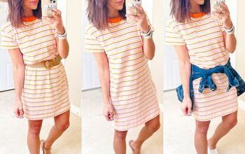 How to Style a T-Shirt Dress!