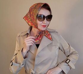 Audrey hepburn hot sale scarf style