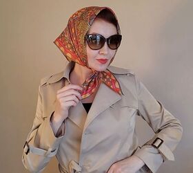 6 elegant audrey hepburn scarf styles how to wear them, Audrey Hepburn headscarf style