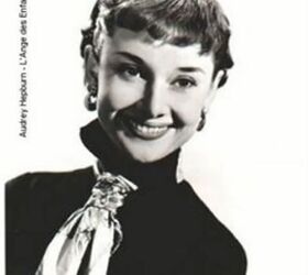 6 elegant audrey hepburn scarf styles how to wear them, Audrey Hepburn scarf tie