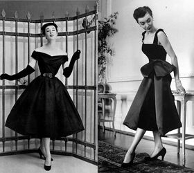 why every woman needs a little black dress history styling, Christian Dior s little black dress in the 1940s