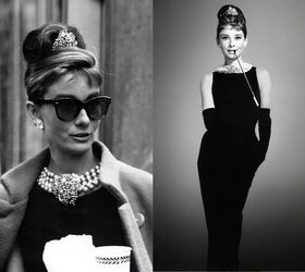 why every woman needs a little black dress history styling, Audrey Hepburn wearing the iconic Givenchy little black dress in Breakfast at Tiffany s