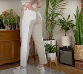 How to Make Cute DIY Two-Tone Jeans Inspired by Reformation