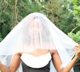 3 pretty diy wedding veils you can make in just 15 minutes, How to make a wedding veil