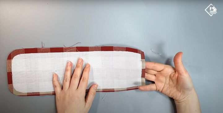 how to sew a cute practical diy card wallet from scratch, Leaving an opening unsewn