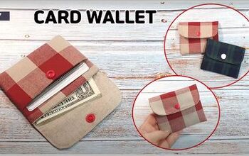 How to Sew a Cute & Practical DIY Card Wallet From Scratch