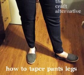 how to taper pants legs