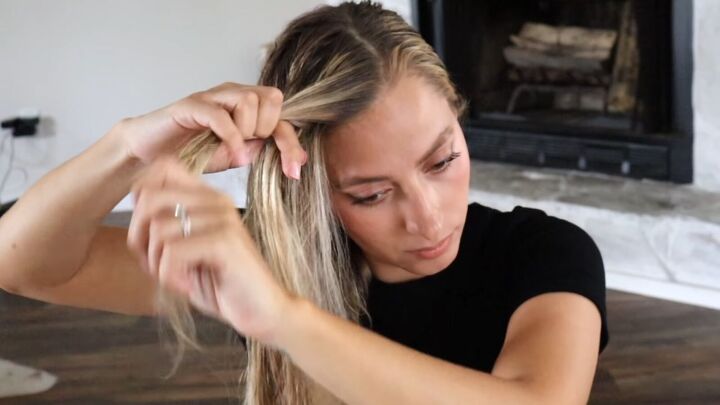4 cute hairstyles with wet hair for when you re in a rush, How to do a rope braid