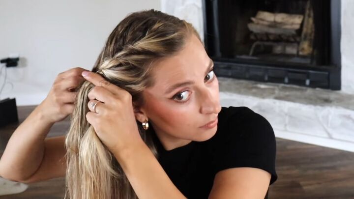 4 cute hairstyles with wet hair for when you re in a rush, Styling hair when wet
