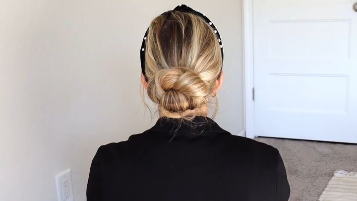 4 quick easy cute work hairstyles that look professional, Easy hairstyles for work