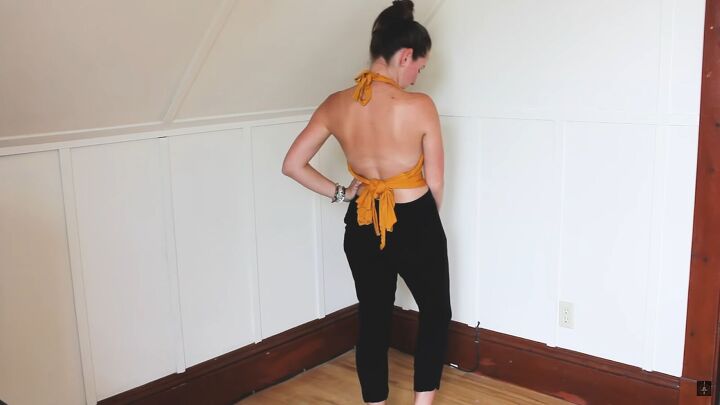 how to make a multi way wrap that can be a top shorts or skirt, DIY multi way wrap top tutorial