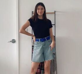 7 different short styles for summer how to wear them, How to wear A line shorts
