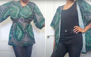 How to Make an Easy-Sew DIY Kimono Jacket in 5 Simple Steps