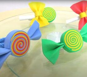 How to Make Adorable DIY Candy Hair Clips Using Foam & Glue