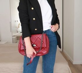 how to dress to flatter your figure 7 essential styling tips, How to flatter your figure by wearing a mid sized bag