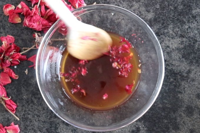 homemade exfoliating rose sugar scrub bars