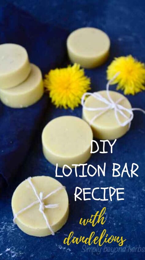 dandelion lotion bars recipe