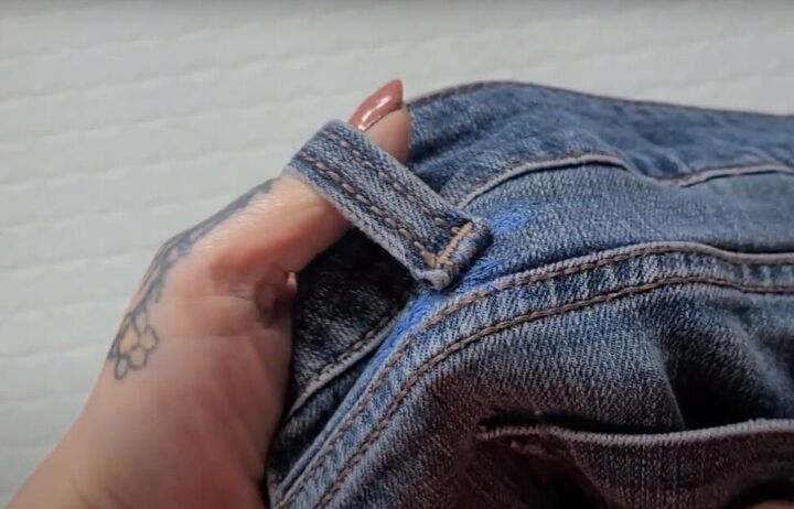 how to fix a belt loop on jeans in 6 quick easy steps, How to fix a belt loop on jeans