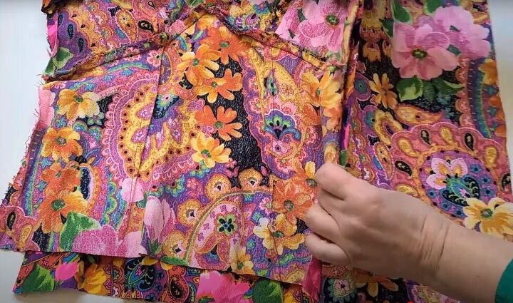 cut dress into top Easy DIY: Transform a Frumpy Thrifted House Dress into a Cute Top with Sleeves!