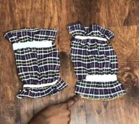 how to make an off the shoulder crop top out of an old shirt, Off shoulder top DIY